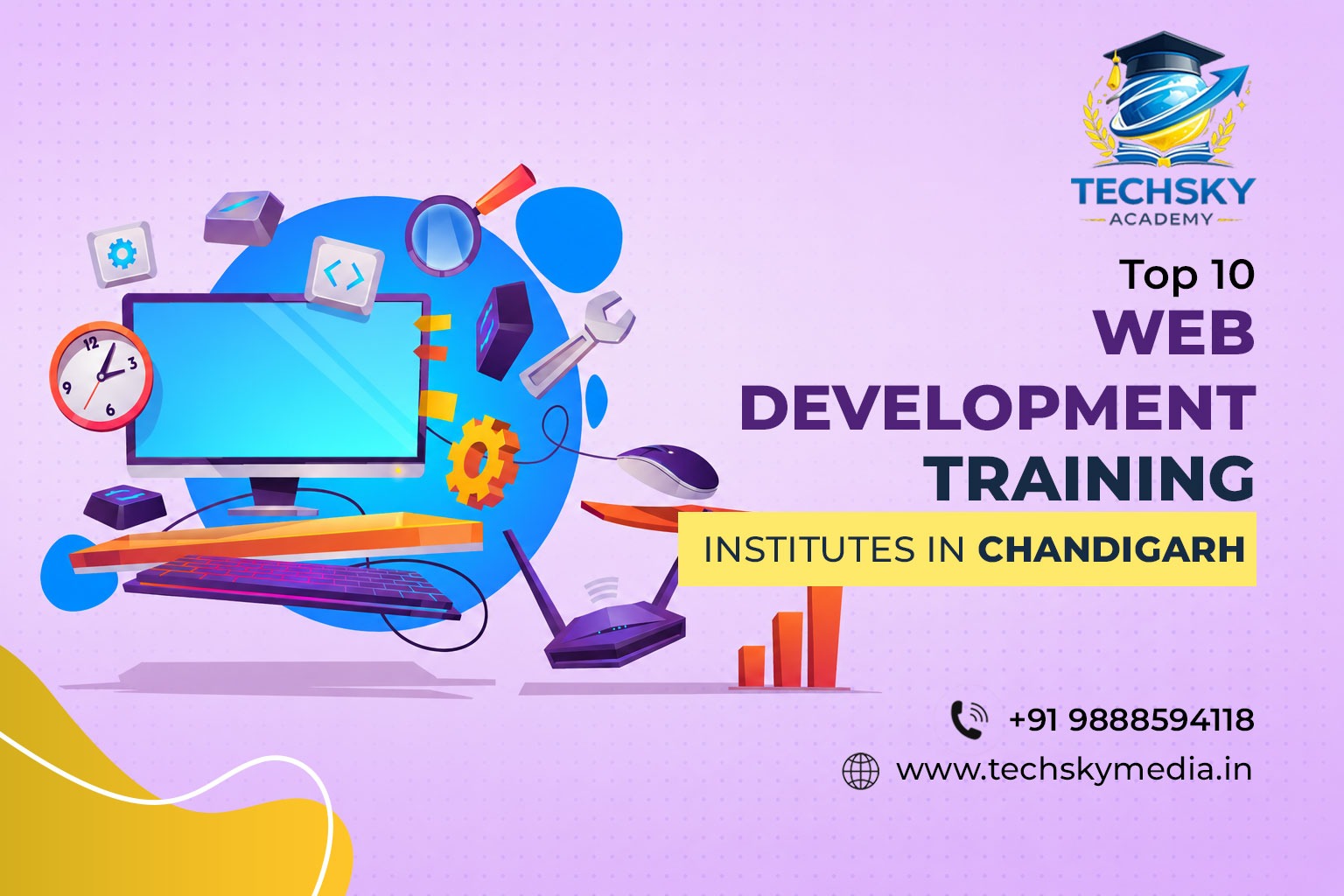 Top 10 Web Development Training institutes in Chandigarh